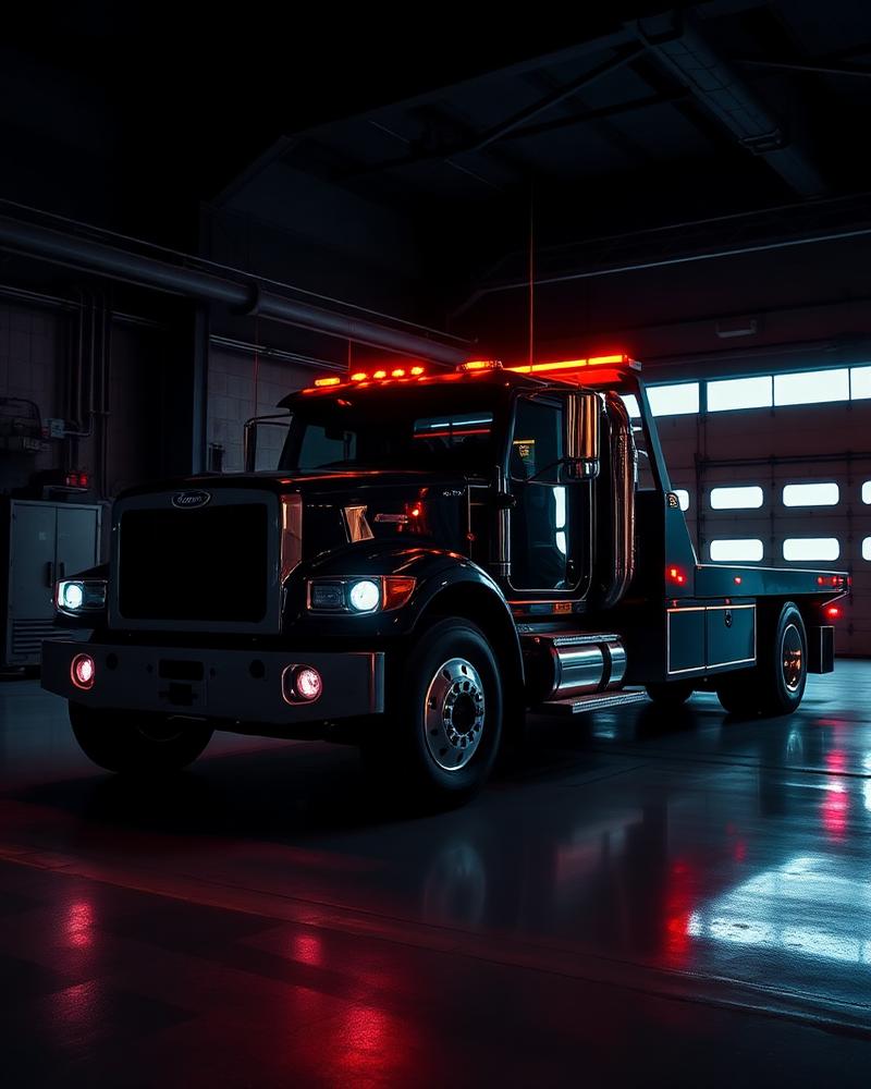 Camion plateau Titan